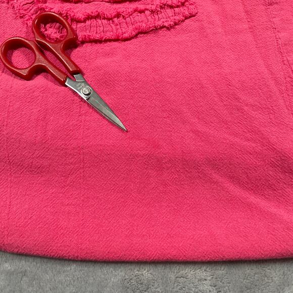 Oh My Gauze Dress Womens 1 S/M Pink Flowy Boho Artsy Hippie Lagenlook Midi - Picture 7 of 11